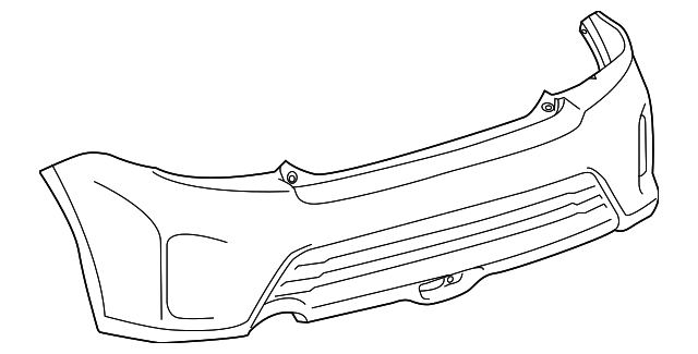 52159-21914 BUMPER COVER