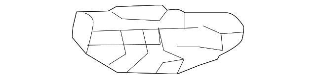 52562-21020 UPPER RETAINER, RIGHT