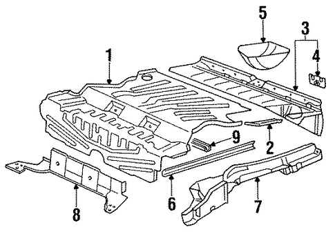 Fox REAR BODY & FLOOR