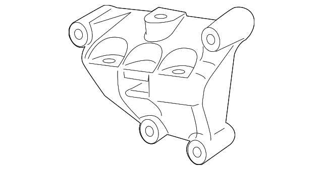 7B0-199-354-A Деталь REAR MOUNT BRKT