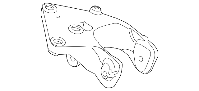 7B0-199-855-A Деталь ENGINE BRACKET