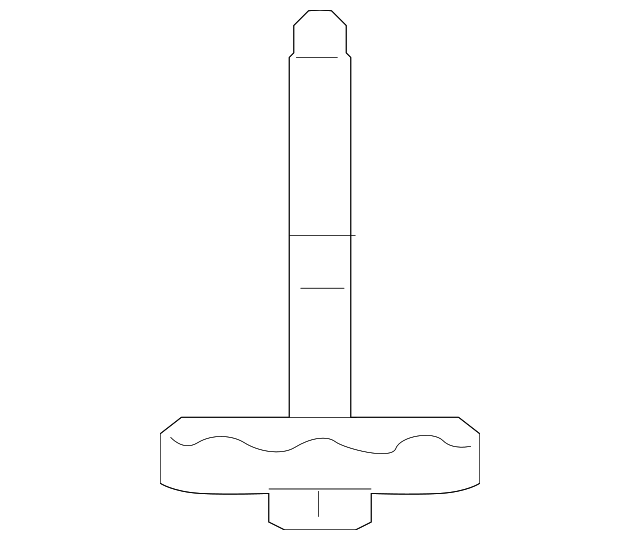 7B0-199-831 Деталь LOWER SUPPORT ISOLATOR