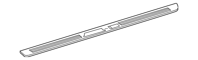 2176860236 SCUFF PLATE, RIGHT