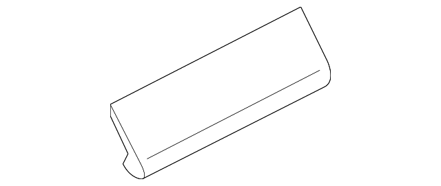 217-692-17-00 WINDSHIELD PILLAR TRIM STIFFENER, LEFT