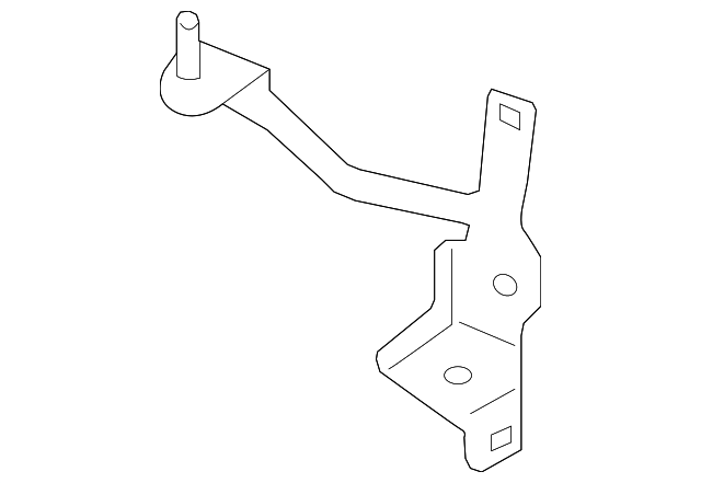 491223KA0A Деталь POWER STEERING PUMP BRACKET