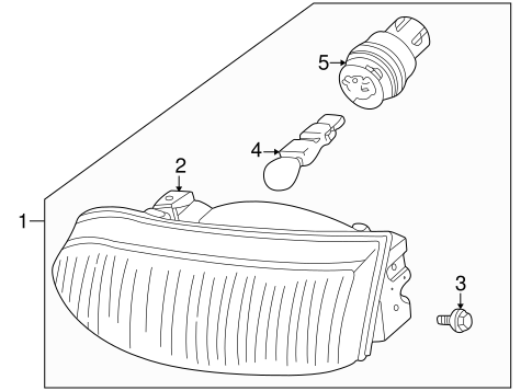 Corolla BULBS - CHASSIS