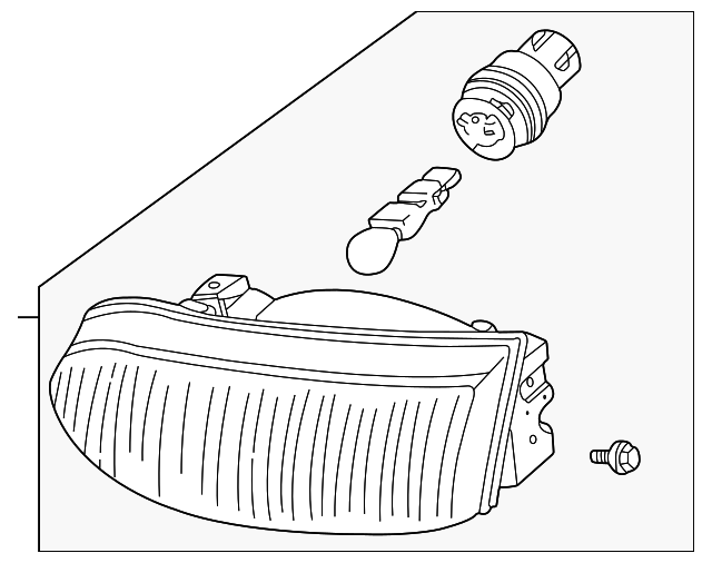 81210-02040 Деталь FOG LAMP ASSY, RIGHT