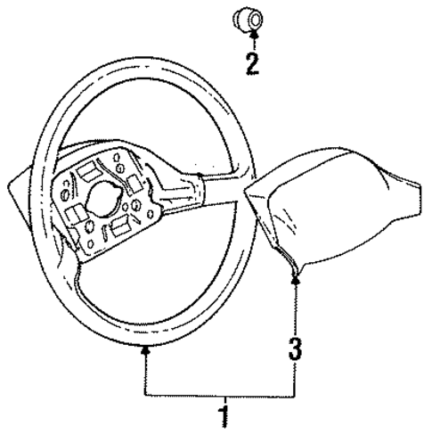 Colt STEERING WHEEL & TRIM 2