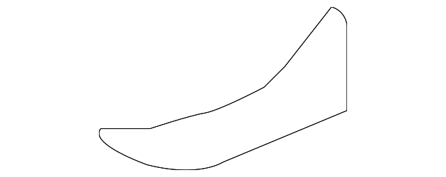 8F0-809-467 Деталь W'SHIELD PILLAR FILLER PANEL, LEFT