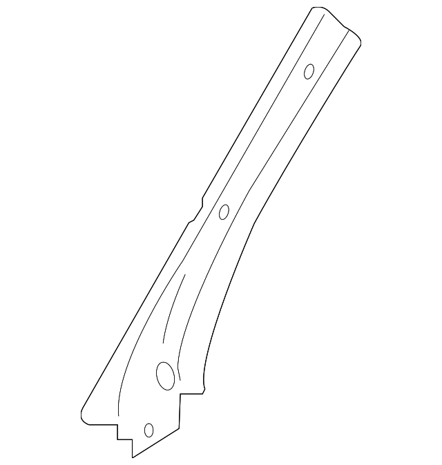 8F0-809-207-A Деталь W'SHIELD PILLAR, LEFT