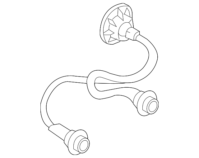 MR570490 Деталь SOCKET & WIRE, LEFT