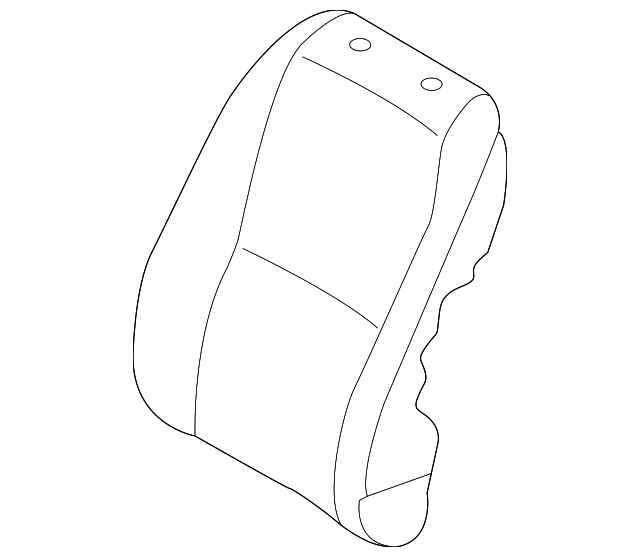 89360-A9700DLB Деталь SEAT BACK COVER, RIGHT