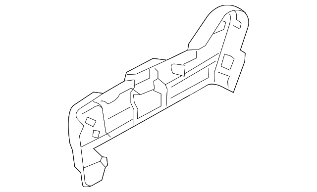 89053-A9700WK Деталь LOWER TRIM, RIGHT