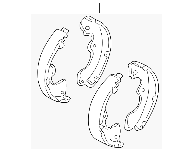 ZZC0-49-240A Деталь BRAKE SHOES