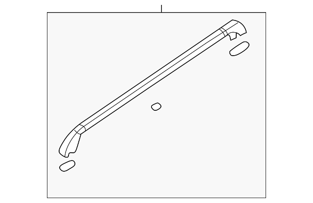 MR237292 Деталь RAIL ASSY, RIGHT