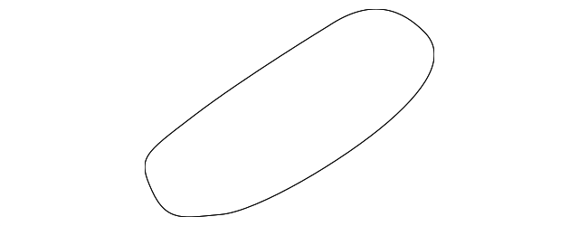 MR237667 Деталь RAIL ASSY SEAL, LEFT