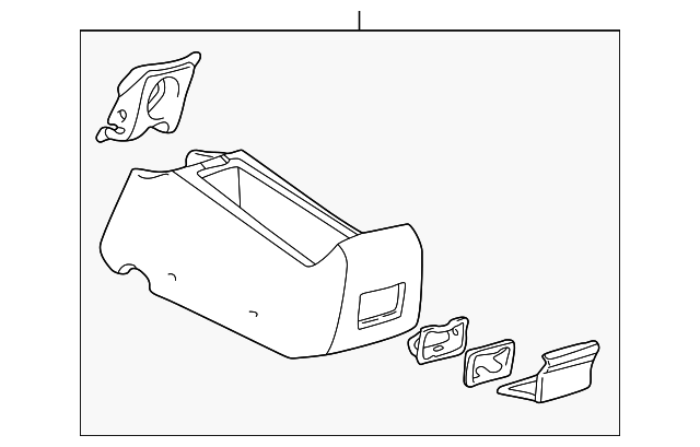 58901-47020-B0 CONSOLE BASE