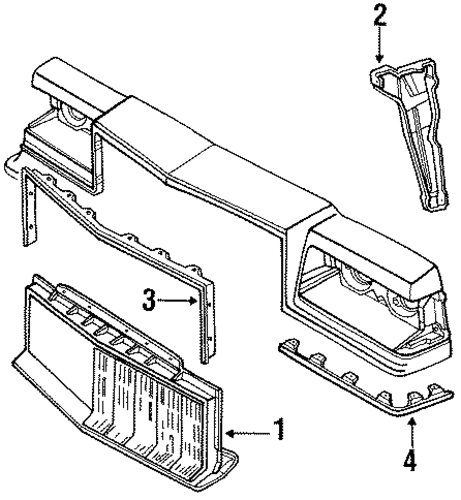 Electra GRILLE & COMPONENTS