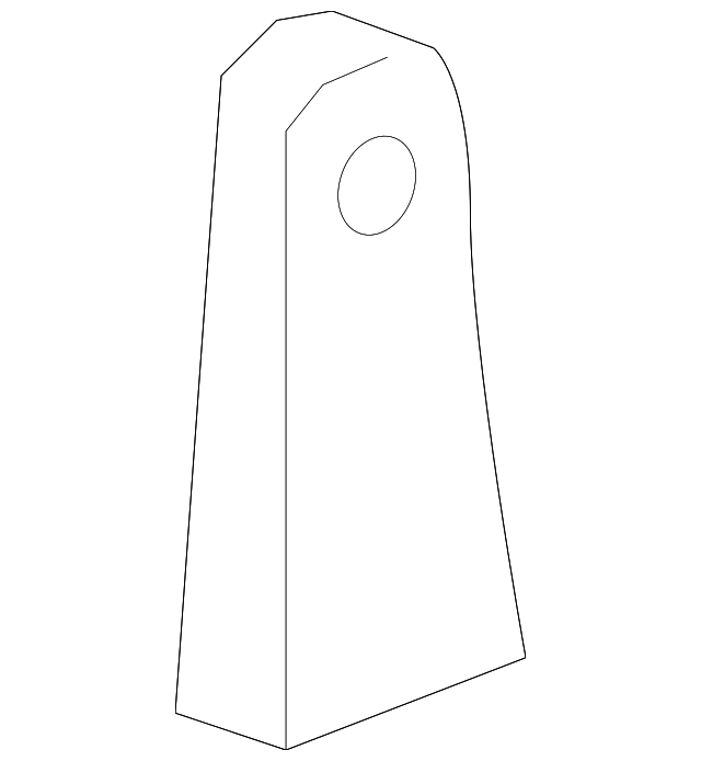 15924952 Деталь INNER COVER, RIGHT