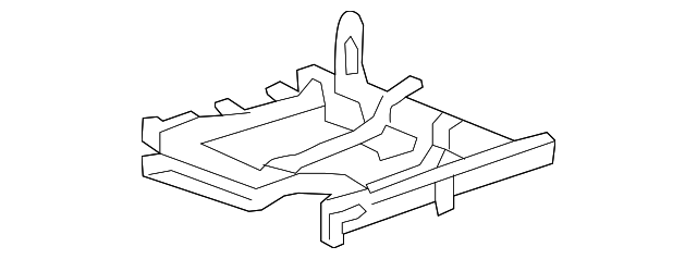 15791115 Деталь SEAT FRAME, LEFT