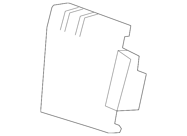 22771062 Деталь SEAT BACK PAD, LEFT