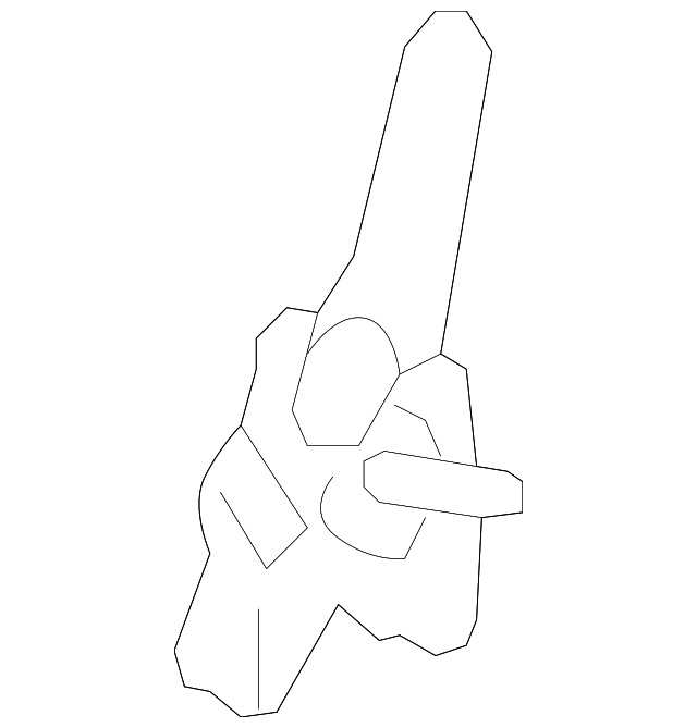 20778639 Деталь RECLINER, LEFT