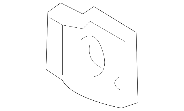 55721-48010 UPPER RAIL BRACE, RIGHT