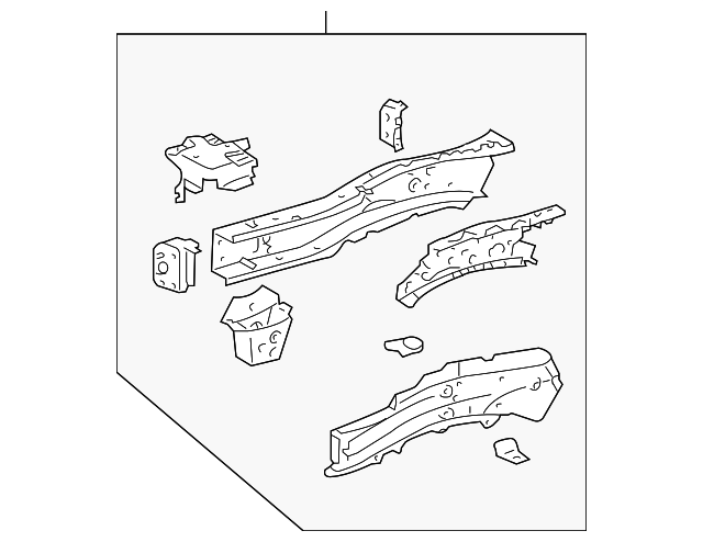 57027-0E011 SIDE RAIL ASSY, RIGHT