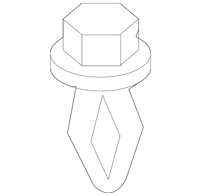53259-0E010 SIDE COVER CLIP