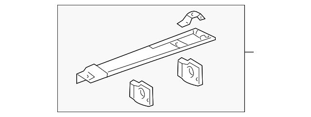53731-0E900 UPPER RAIL, RIGHT