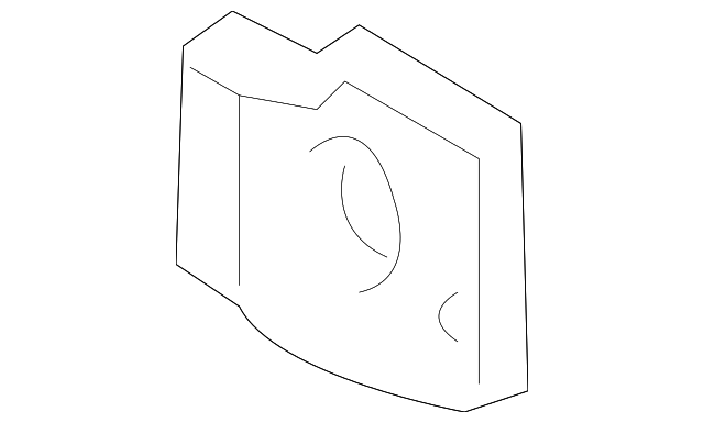 55723-48020 UPPER RAIL REINFORCEMENT, RIGHT