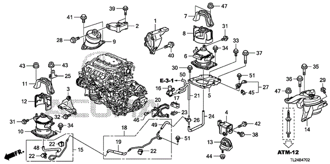 2012 Acura TSX SEDAN BOLT, FLANGE (12X56) - (90170TA1A00) 2012 Acura TSX SEDAN BOLT, FLANGE (12X56) - (90170TA1A00)