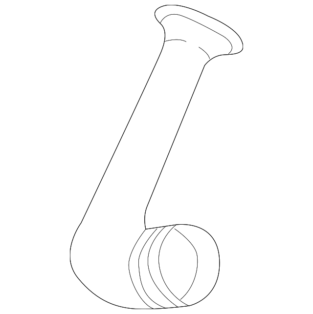 F57Z9B698A Деталь INTAKE TUBE