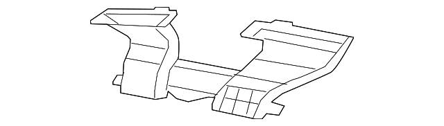 7B0-819-071 Деталь UPPER DUCT, LEFT