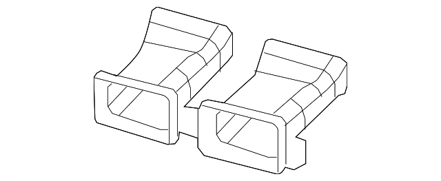 7B0-819-653 Деталь CENTER DUCT