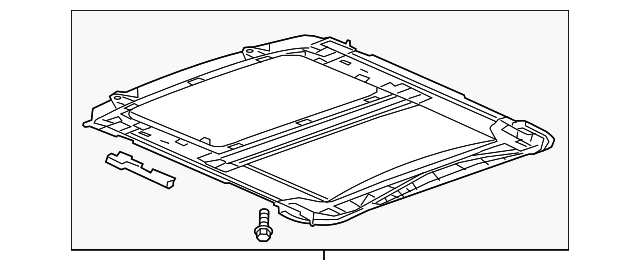 22986958 Деталь SUNROOF FRAME