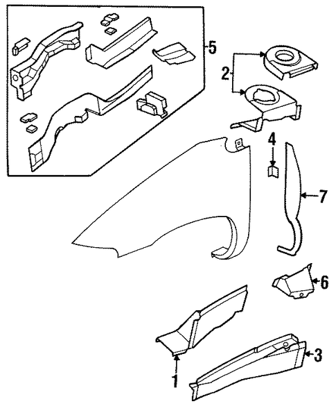 Grand Caravan STRUCTURAL COMPONENTS & RAILS