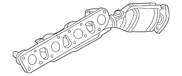 14002AR210 Деталь EXHAUST MANIFOLD, RIGHT