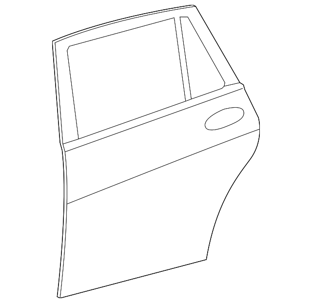 251-730-11-05 Деталь DOOR SHELL, LEFT