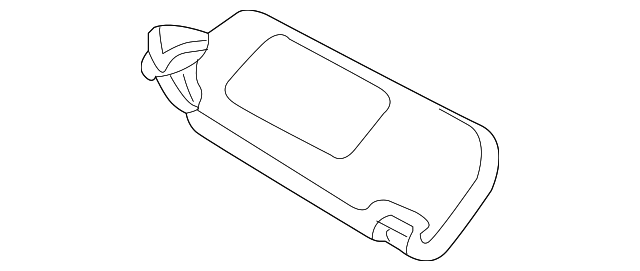 85201-3C900GJAS Деталь VISOR, LEFT