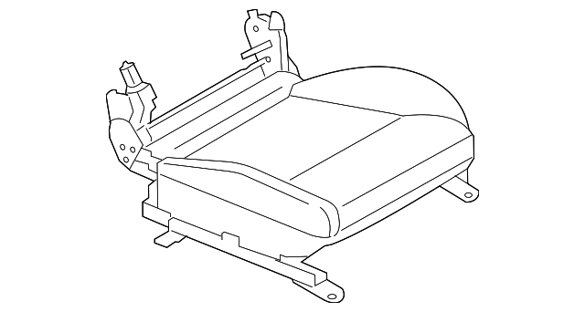 873A2EH31A Деталь SEAT CUSHION, RIGHT