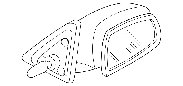 BJ0E-69-120B Деталь MIRROR ASSY, RIGHT