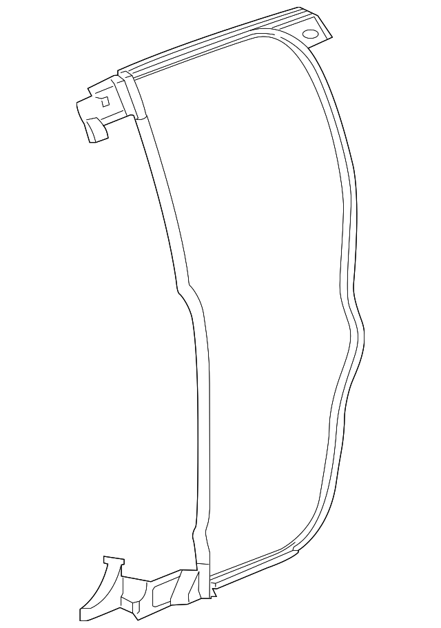 23214443 Деталь DOOR W'STRIP, RIGHT