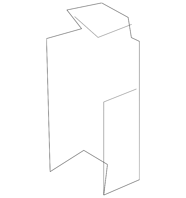 5029480AC Деталь BUMPER COVER SIDE BRACKET, RIGHT