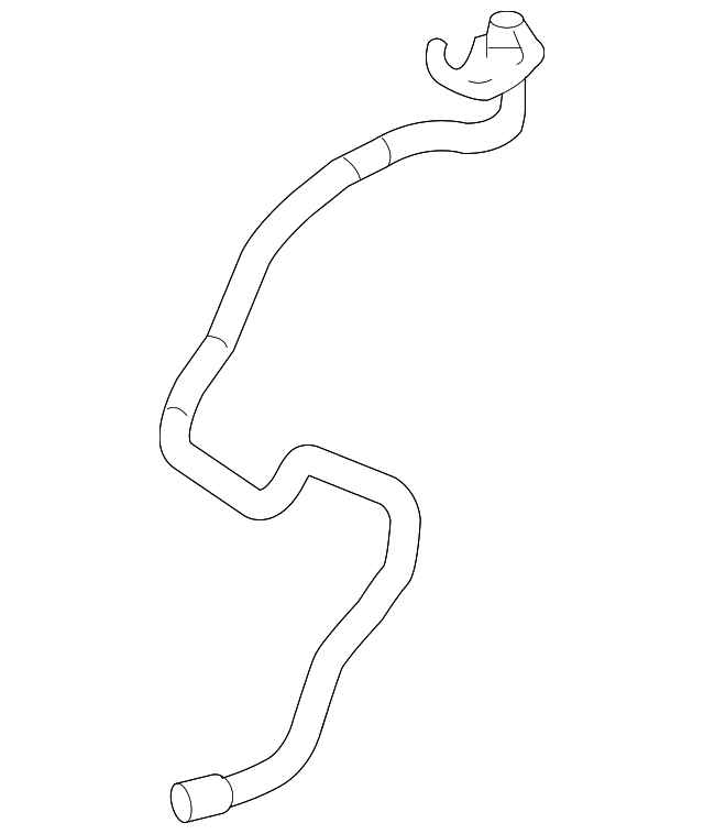 88712-48250 REAR AC LINE, LEFT
