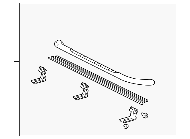 1L3Z-16450-AAA Деталь RUNNING BOARD, RIGHT