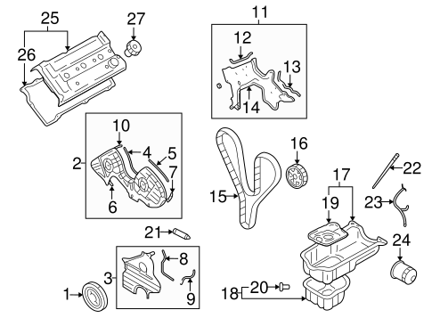 Sportage ENGINE PARTS