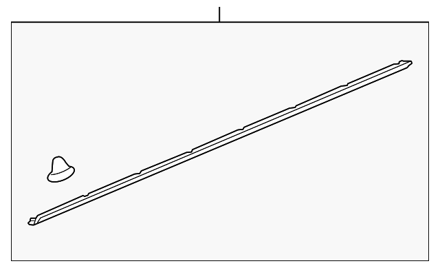 23221167 Деталь ROCKER MOLDING, RIGHT
