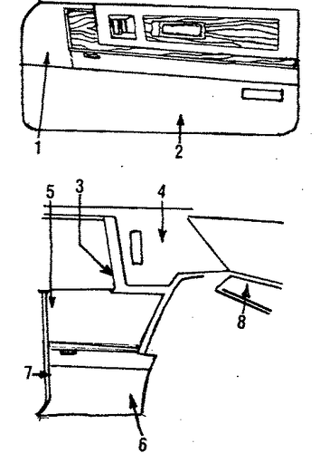 Eldorado INTERIOR TRIM
