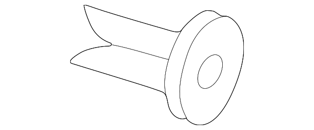 000-988-06-25 Деталь TAIL LAMP ASSY RETAINER NUT, LEFT
